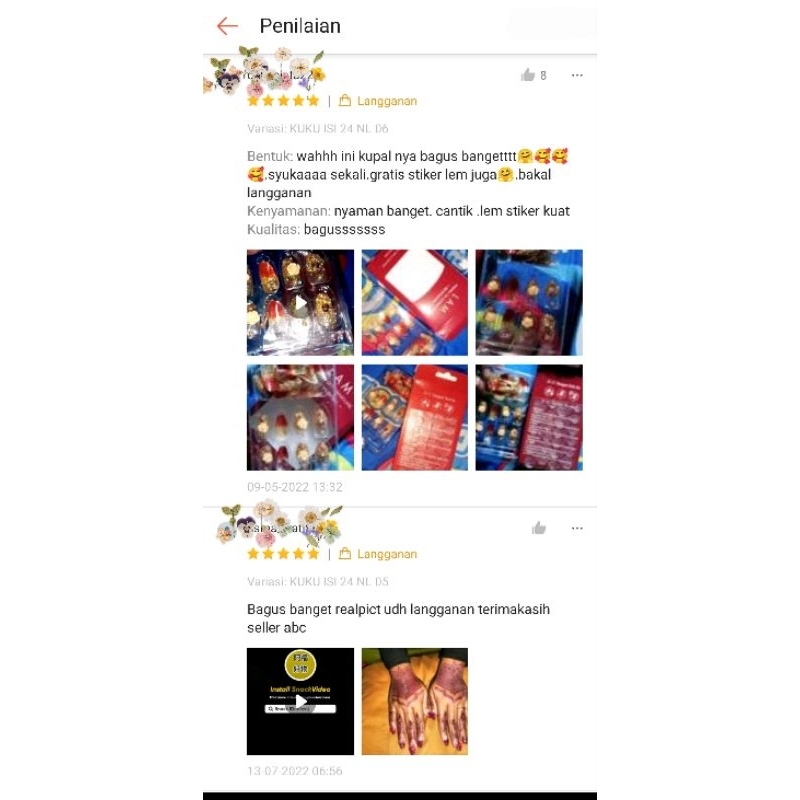 KUKU ISI 12/ KUKU PALSU WEDDING / GRATIS LEM KUKU/ KUKU PALSU /  SET KUKU PALSU / ISI 12