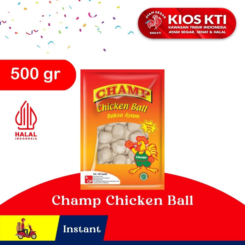 

Champ Chicken Ball 500 gr