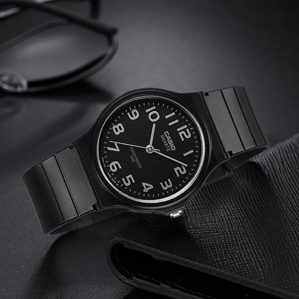 KATRI-[✅COD] Jam Tangan CASIO MQ-240-7B Bulat Kecil / Jam Tangan Unisex Pria/wanita Casio Analog Str