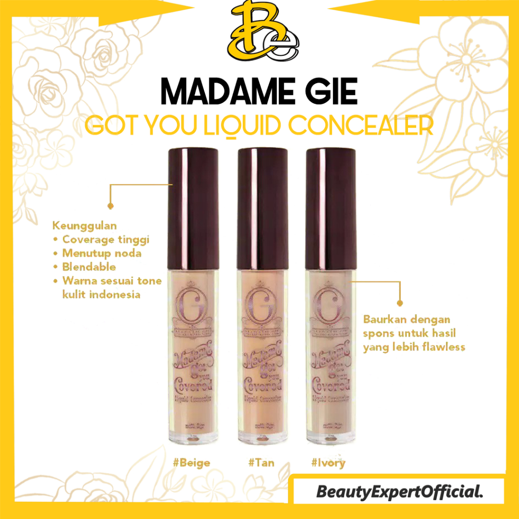 ⭐️ Beauty Expert ⭐️ Madame Gie Got You Covered - MakeUp Concealer Liquide