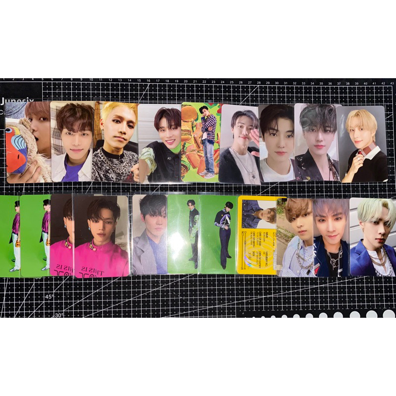 Wts photocard ar selca haechan jungwoo jaehyun taeyong sticky boneka ar clip doyoung johnny taeyong 