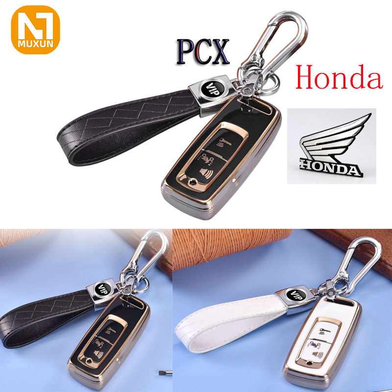 Sepeda Motor TPU Case Penutup Kunci untuk Honda  TPU Case Penutup Kunci untuk Honda PCX PCX-160 PCX160 ADV160 ADV150 ADV 150 160 Sepeda Motor Skuter Remote Aksesoris