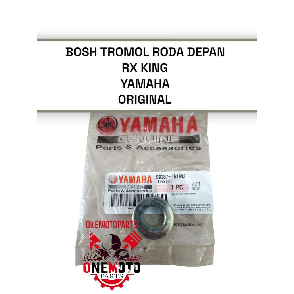 BOSH BOS TOMOL RODA DEPAN BAGIAN KANAN RX KING YAMAHA 90387-151M3 ORIGINAL
