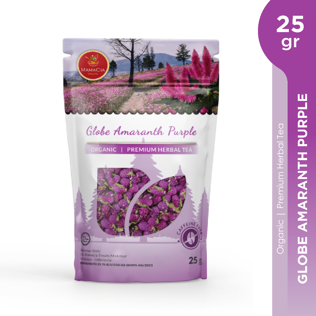 

Mamacia Treats Teh Bunga Globe Amaranth Purple Flower Tea (Exclusive Pack)