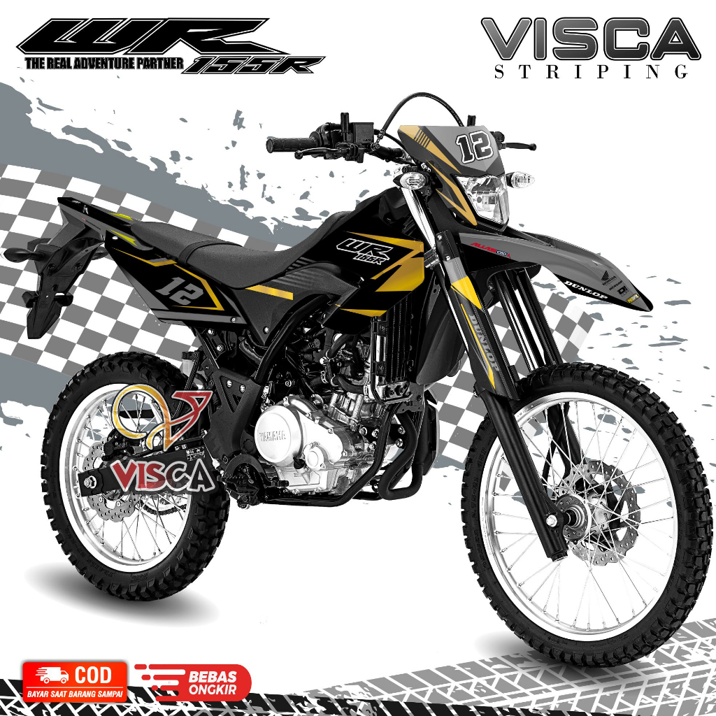Decal WR 155 - Stiker WR 155 - Dekal WR 155 Full Body - Striping WR 155 Variasi - Decal Hologram WR 