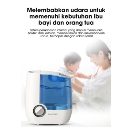 Samono SWHU250 / SW-HU250 Warm Mist Air Humidifier White