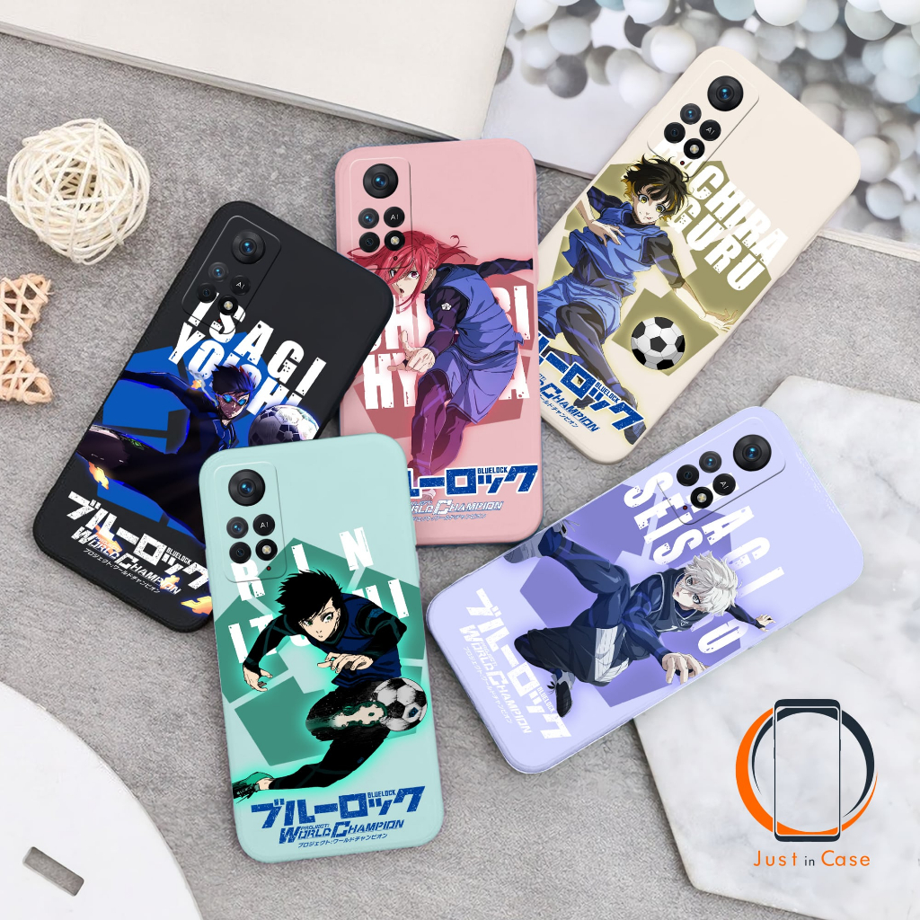 Softcase Macaron TPU BLUE LOCK (UV033) Xiaomi Redmi Note 10/10S 10 5G 10 PRO 11/11S NOTE 9 9 PRO 8 8 PRO 7 REDMI 9 9A 9C 9T 8 8A POCO M3 PRO 5G M3 X3/X3 PRO