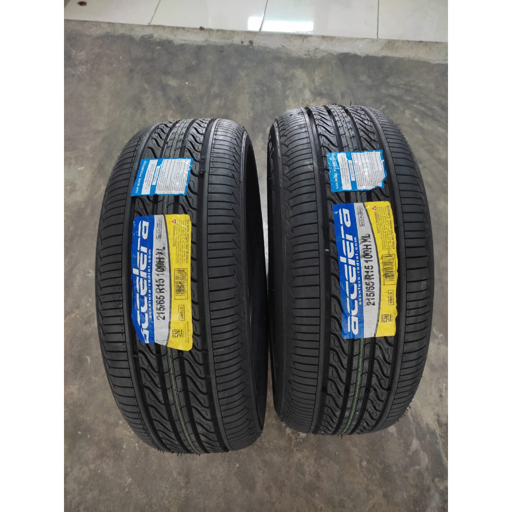 Ban Mobil 215/65 R15 ACCELERA ECO PLUSH cocok untuk Innova, Terios, Rush,  ban 215 65 r15