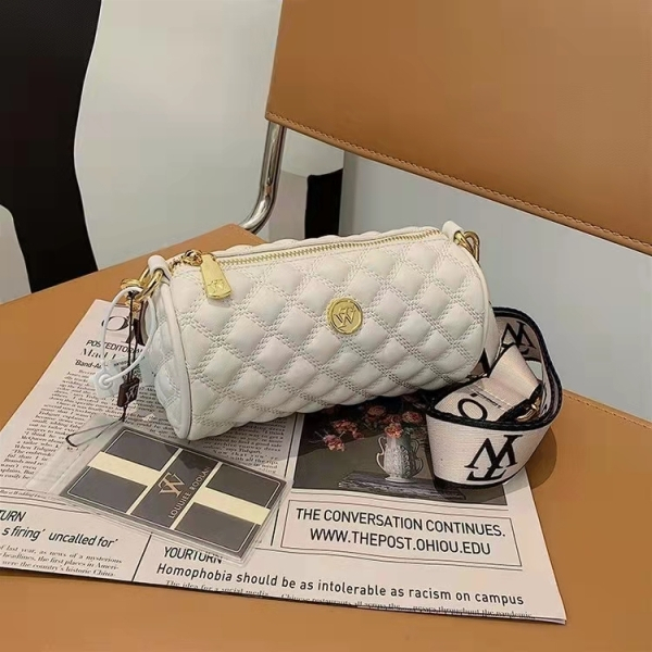 BJ61209 - WHITE/BLACK - TAS SLEMPANG JINJING TOTEBAG HANDBAG TAS WANITA FASHION IMPORT MODIS ELEGAN TERMURAH TERLARIS TERBARU BAGSTORE JAKARTA TAS BATAM ZCJ1209