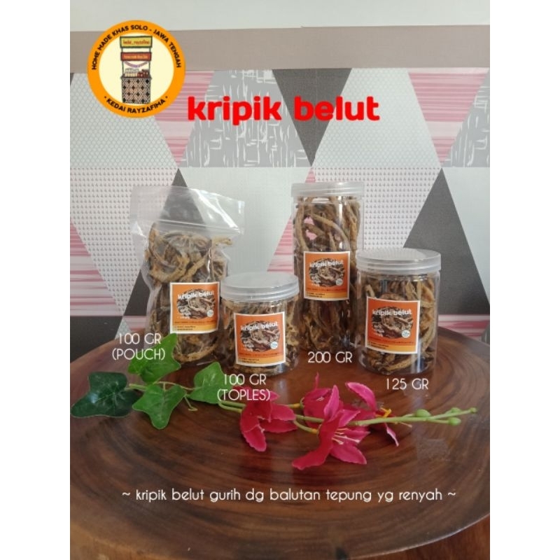 

Kripik Belut Crispy 200 Gr