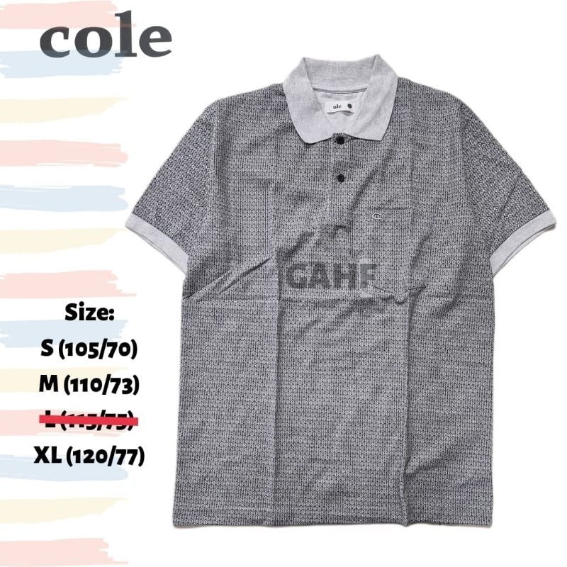 Kaos Kerah Cole