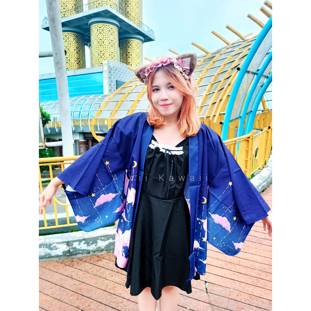 CARDIGAN KIMONO STARRY LOLITA NEKO