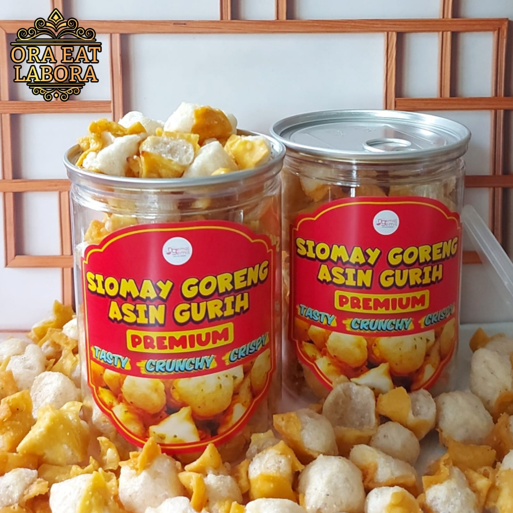 

Can Siomay Goreng Kering Asin Gurih Kriuk Kualitas Premium - Ora Eat Labora
