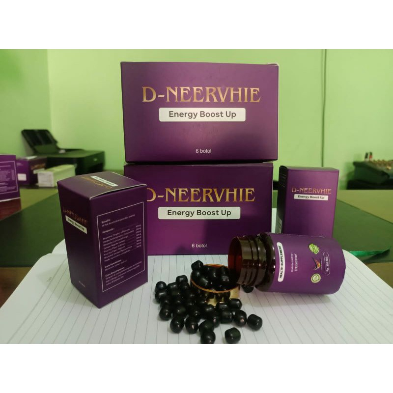 D-NEERVHIE Energy Boost Up Ori Malaysia d neervhie original d neervhie pil hitam DNEERVHIE Dnervie d