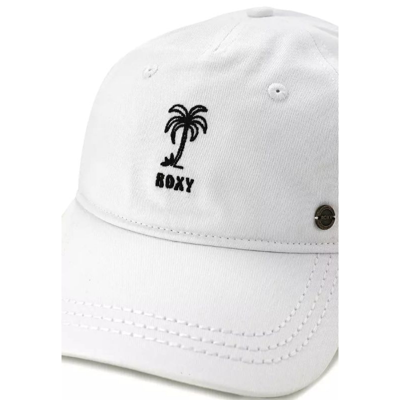 Topi Roxy Next Level Cap Original - Bright White