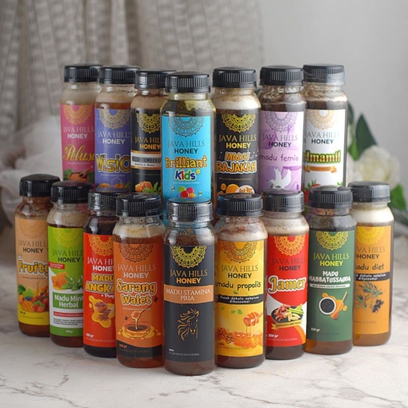 

JAVAHILLS HONEY MADU MURNI DAN MADU HERBAL JAVAHILLS HONEY ALAMI, ORGANIK, BEBAS GULA