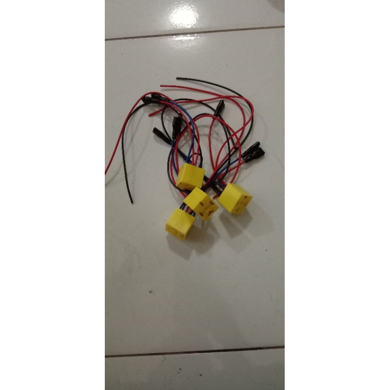 soket fitting relay 5kaki keramik/Soket relay keramik 5 kaki