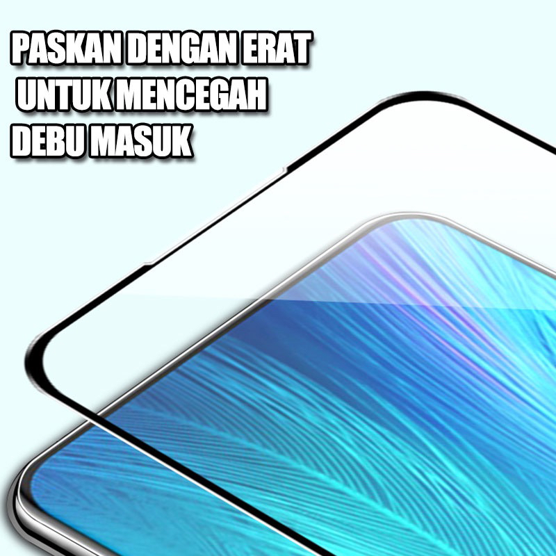 Tempered Glass Full Layar Oppo F1 F1+ F1s F1F F1fw F3 F3+ F5 F7 F9 Pro F11 Pro F15 F17 F19 Pro F19 Pro+