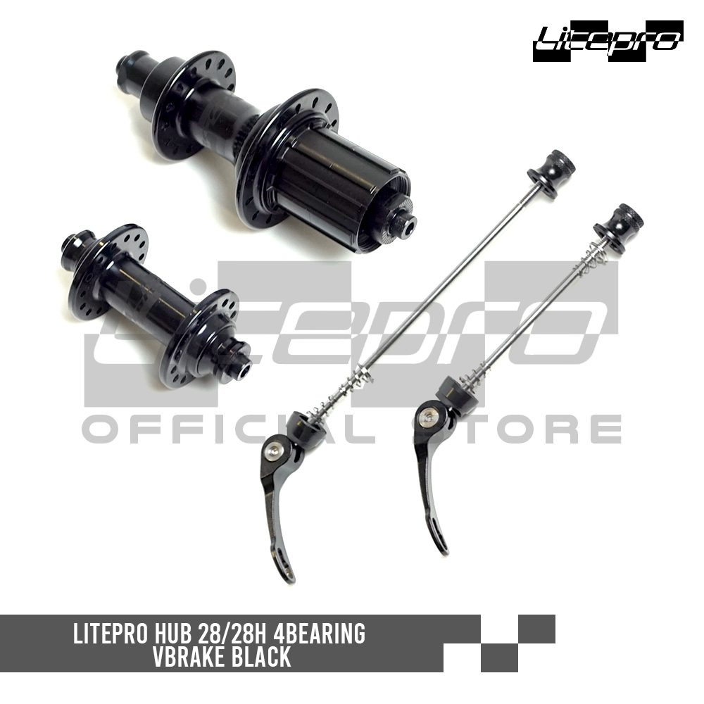LITEPRO HUB 28/28H 4BEARING VBRAKE