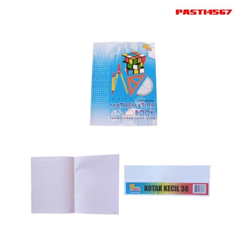 

BUKU TULIS KOTAK MATEMATIKA jual per pcs