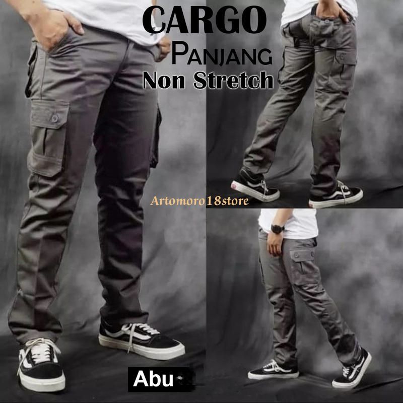 [BISA COD] ORIGINAL Celana Cargo Panjang Pria Dewasa Kimpol Size 27-38