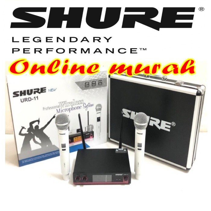 mic wireless shure urd 11 HANDHELD shure urd11