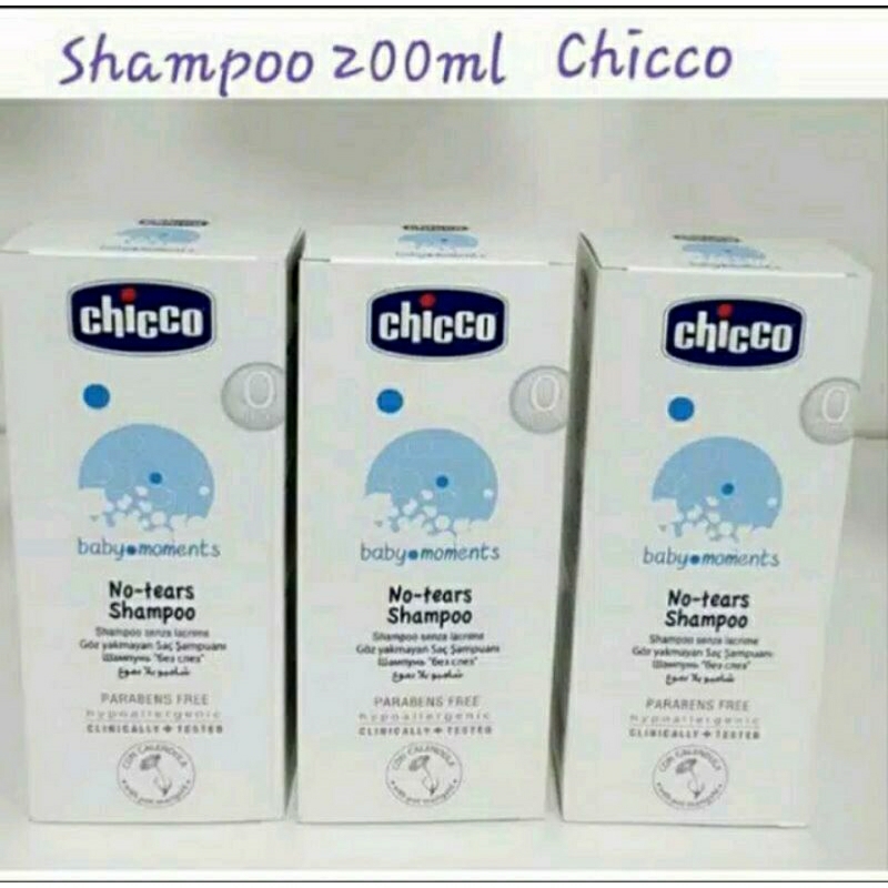 Chicco Baby Moment No Tears Shampoo 200ml