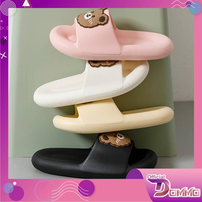 DOMMO - D6151 Sandal Wanita / Sandal Santai / Sandal Korea Style / Sandal Rumah / Sandal Import / Sandal Wanita Slop