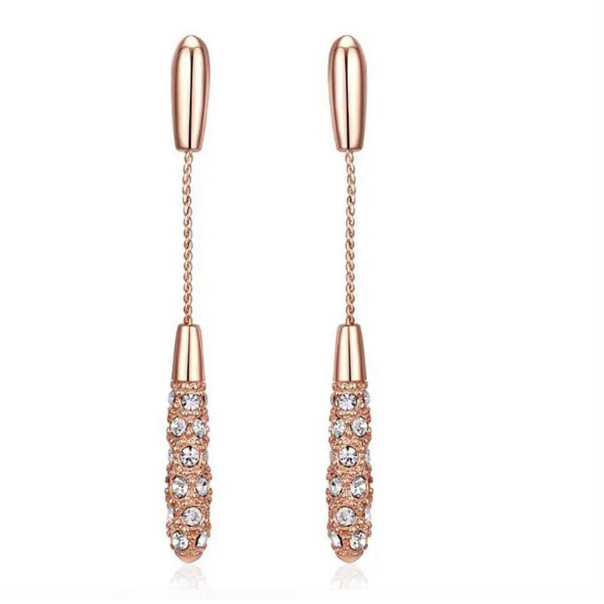 DHIO - Sepasang anting modis elegan wanita korea