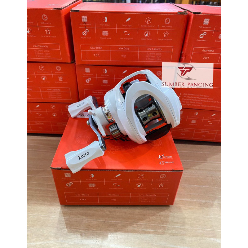 Reel Baitcasting Zorro Superior
