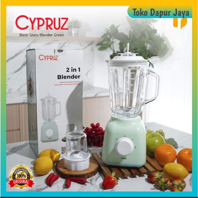 Cypruz Basic Glass Blender - Elektronik Dapur