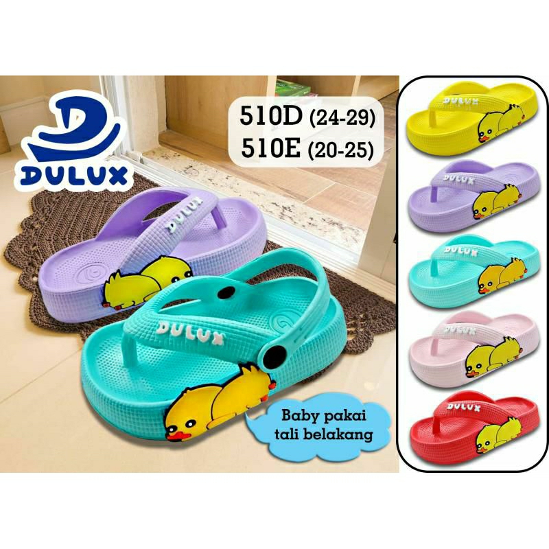 510DE SANDAL ANAK PEREMPUAN MOTIF LUCU DUCK 20-29