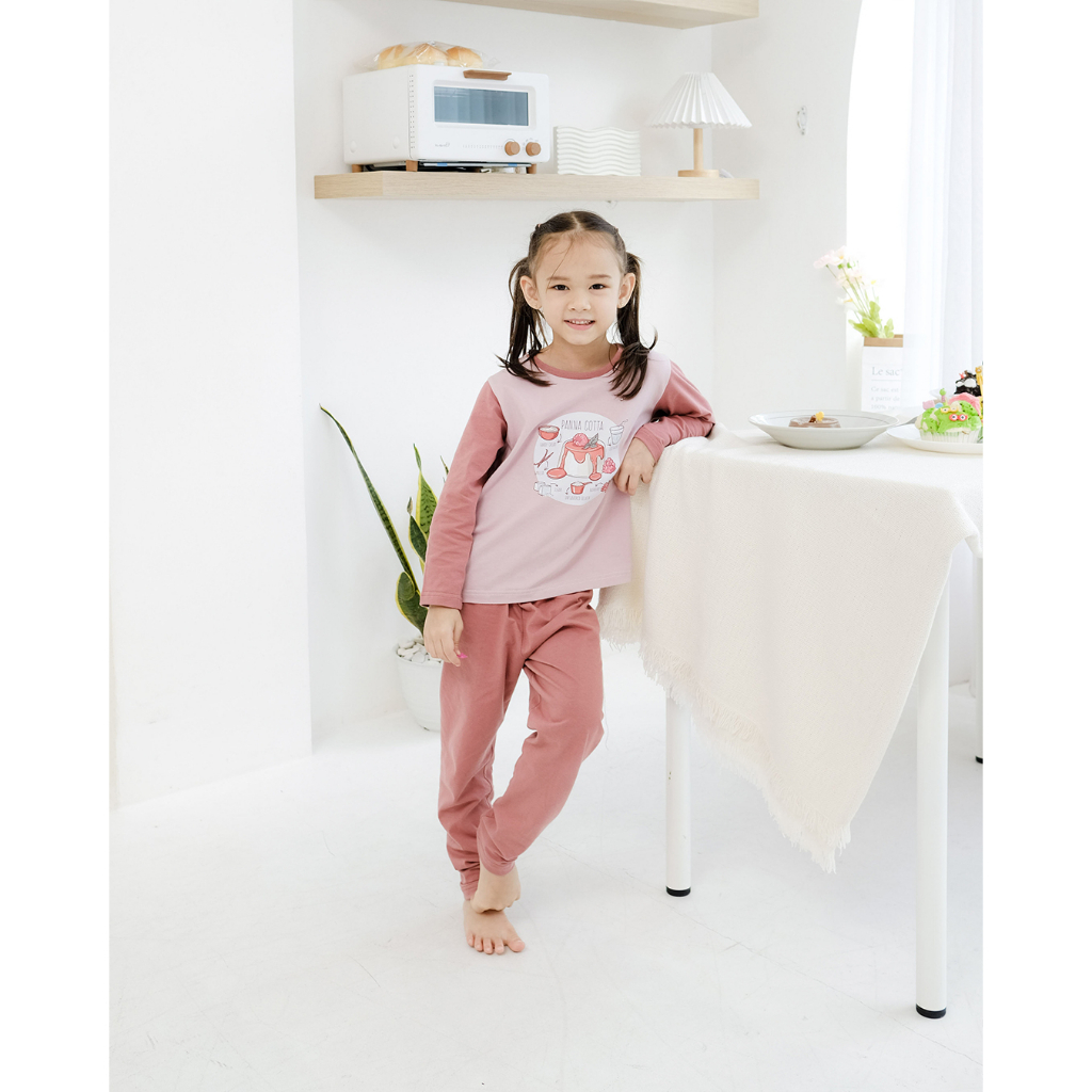 Cielyn - Cammy T-shirt Set - Couple Kids - Cotton Combed - Patisserie- Set Wanita