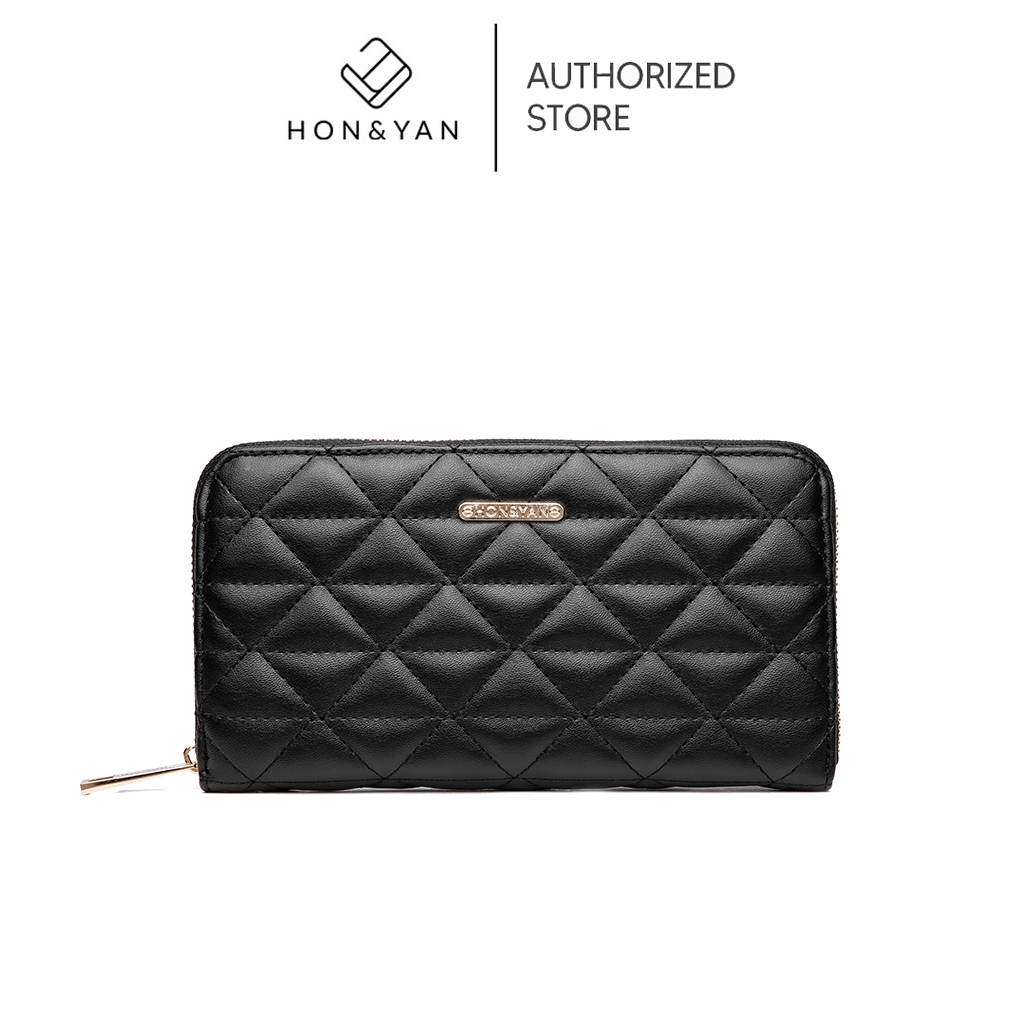HON&YAN-Dompet Panjang Kartu Wanita Long Wallet Coin / Pen / HP Import - Archen Long Wallet