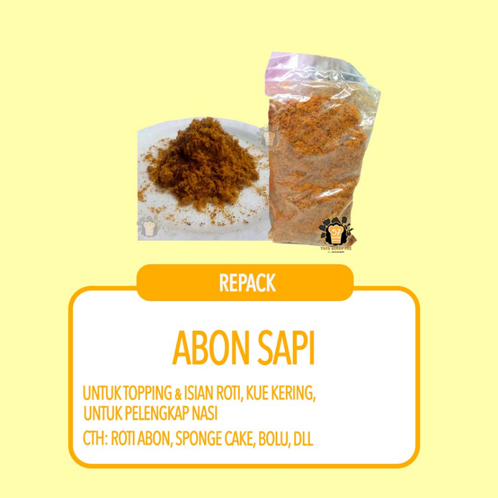 

ABON SAPI PIALA REPACK (100GR, 250GR)