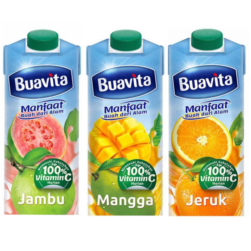 

(instant saja) Buavita kemasan besar Jambu guava orange mangga jus buah