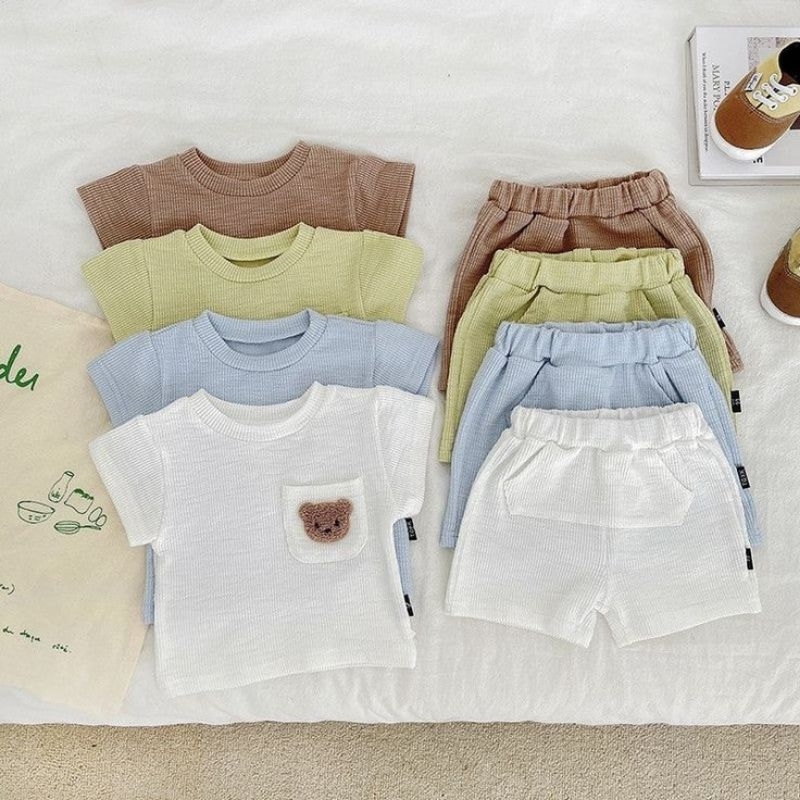 Setelan Anak Bayi Beruang 6-24 Bulan