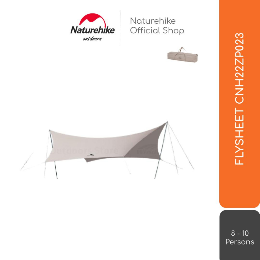 FLYSHEET TENDA CAMPING / SHELTER / KANOPI NATUREHIKE CNH22ZP023