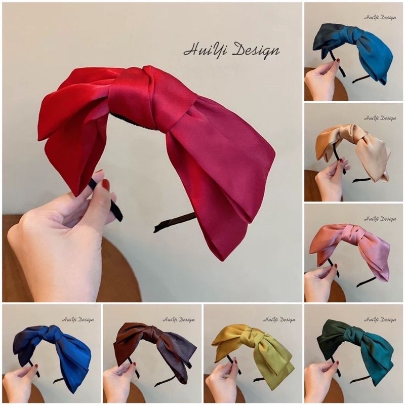 LL Bando pita besar / bando wanita import / Bando korea wanita/ bando pita dewasa / bandana wanita /