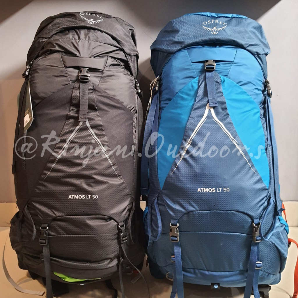 TAS CARRIER OSPREY ATMOS LT  50L S23 GARANSI RESMI TAS GUNUNG OSPREY ATMOS ANTI GRAVITY SEASON 23 OS