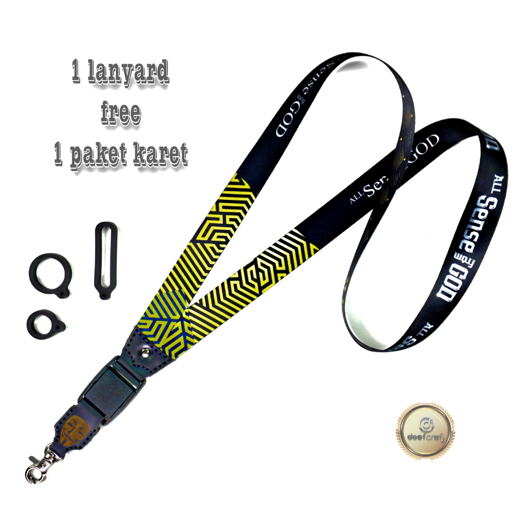 

Lanyard Printable Anonimous / tali gantungan hp/name tag dll