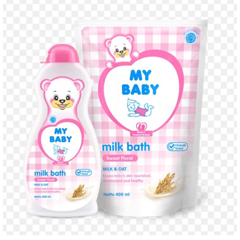 my baby milk bath 200ml,400ml