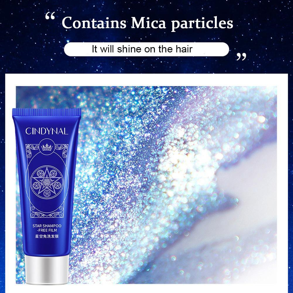 IMPORT GLITTER RAMBUT BERKILAU HALUS DAN LEMBUT STAR SKY SHIMMER HAIR CINDYNAL 80G