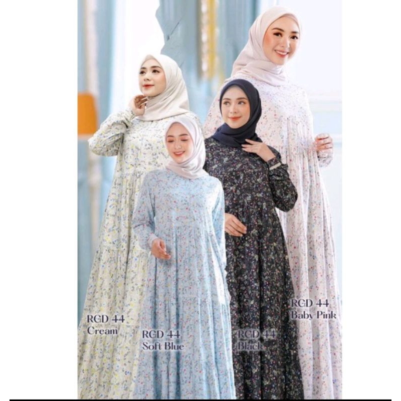 Gamis Katun Rayon Rauna