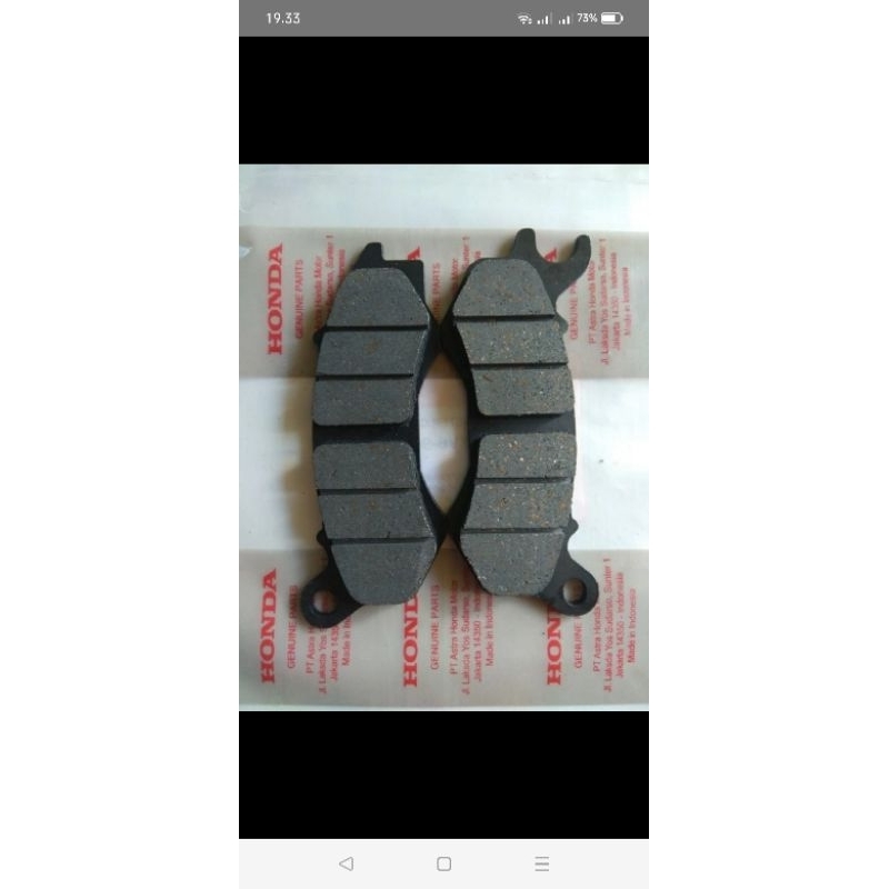 Kampas Rem Depan PCX 125 150 CBU thailand dispad pcx thailand cbu
