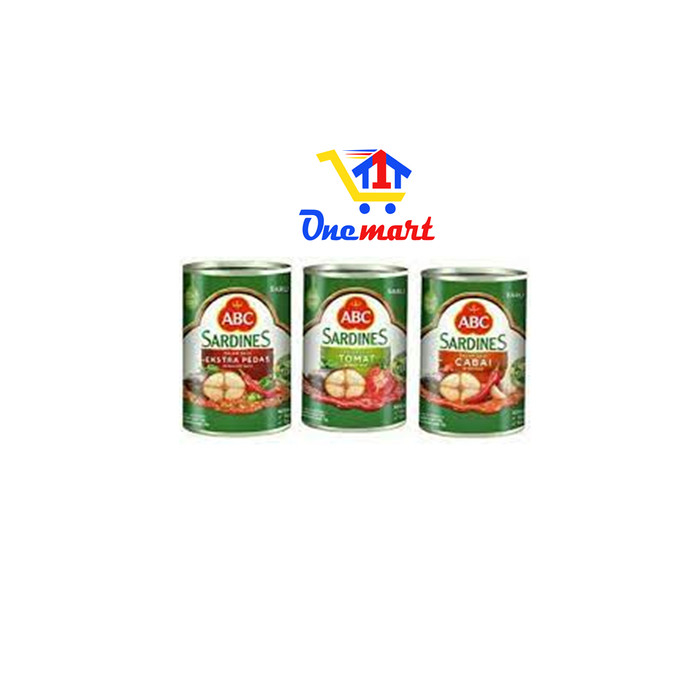 

Ikan kaleng Sarden ABC 80 gram