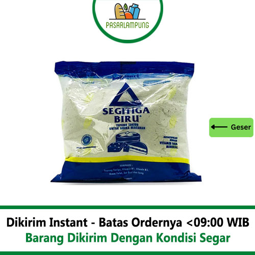 Tepung Segitiga Biru Perbungkus 500 Gram Pasar Lampung