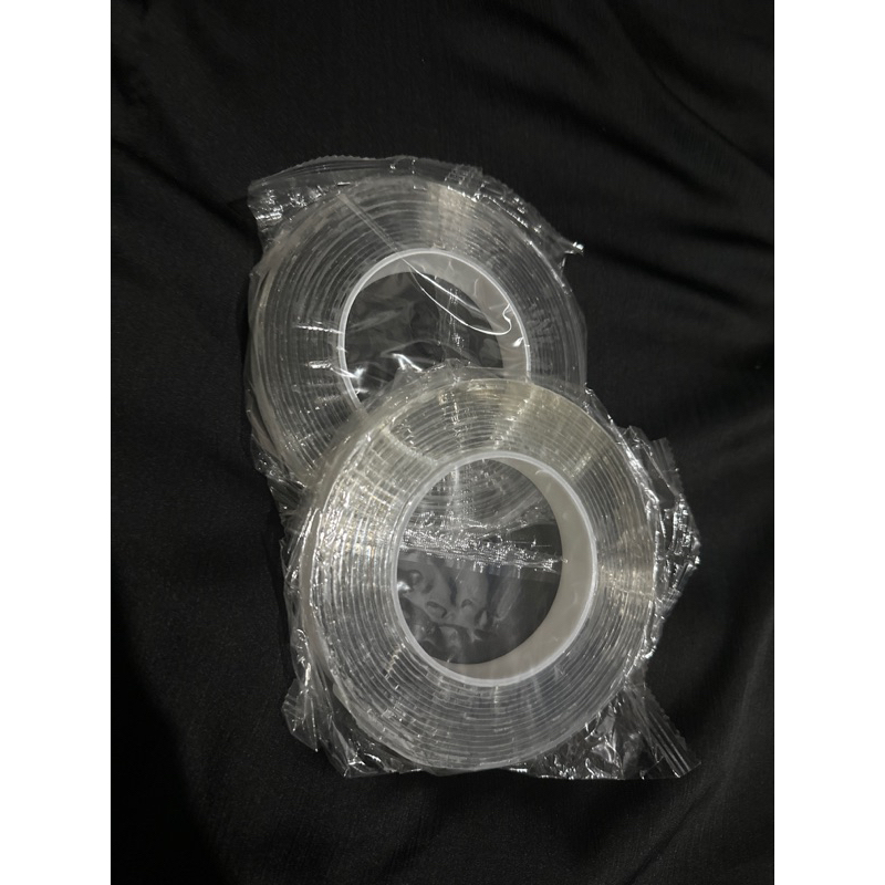 

NANO TAPE Double Tape / TIP ISOLASI bening serbaguna super kuat / Doube tape 5meter