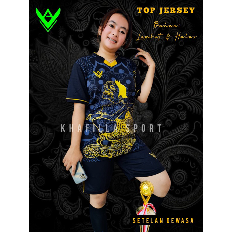 BAJU BOLA SEPAK OLAHRAGA FUTSAL DEWASA BADMINTON PRIA WANITA