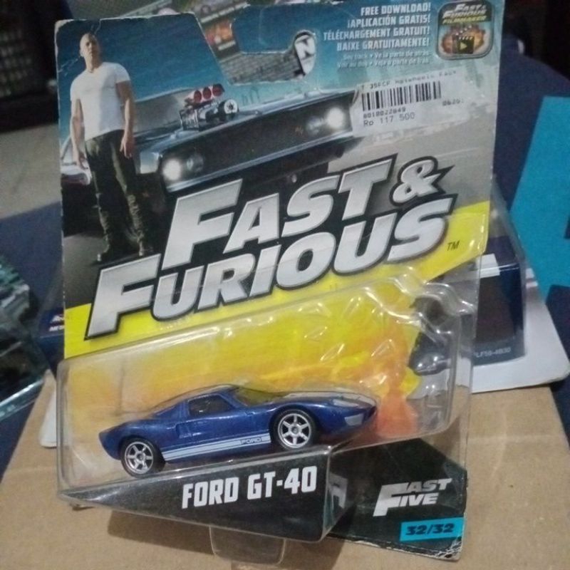 Mattel fast and furious Ford GT-40